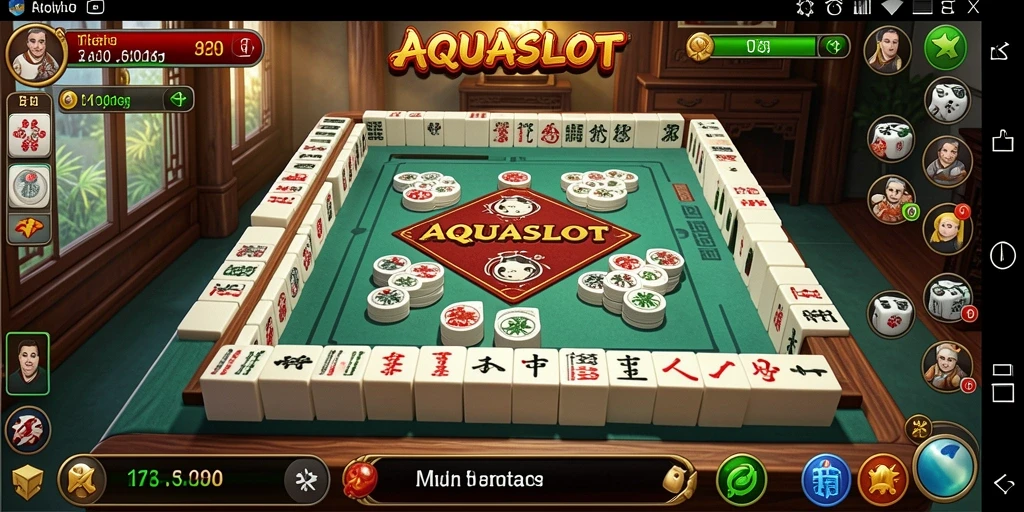 Tampilan gameplay AQUASLOT yang menarik dan mendebarkan.