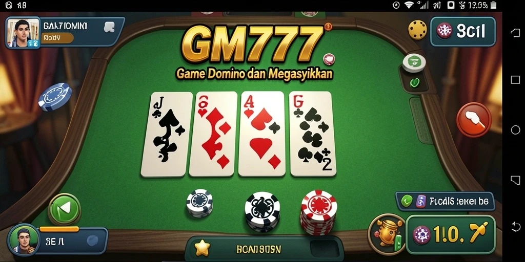 Tampilan gameplay GM777 yang seru dan interaktif.
