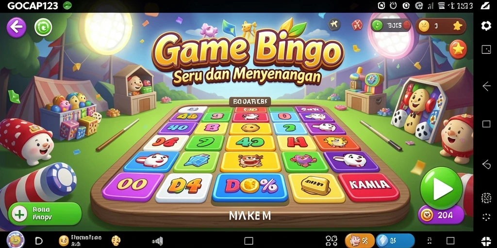 Tampilan gameplay GOCAP123 yang menarik dalam permainan Bingo.