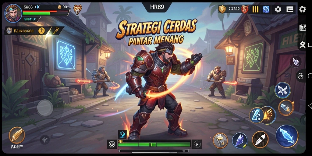 Gameplay mendebarkan dengan grafik yang menawan di HR89.