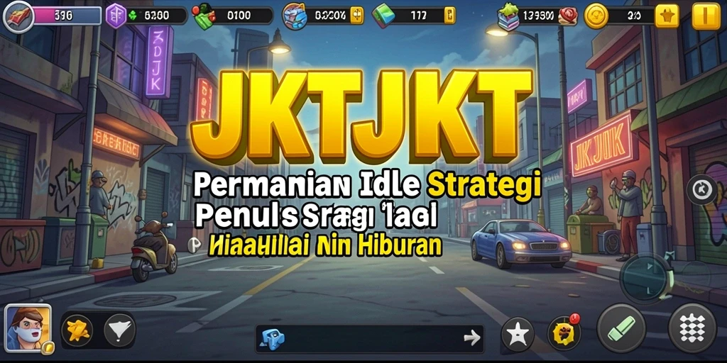 Screenshot JKTJKT menampilkan gameplay Idle yang menarik.