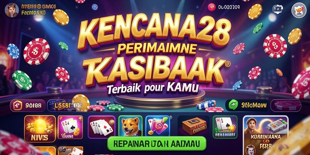 Tampilan gameplay menarik dari KENCANA28 dengan berbagai permainan Kasino.