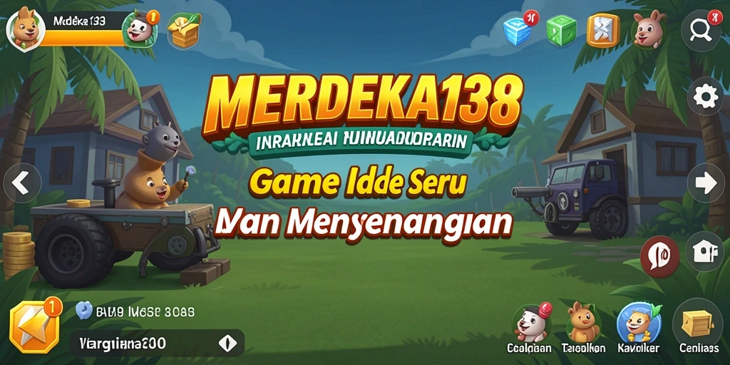 Tampilan gameplay menarik dari MERDEKA138 yang membuat betah bermain.