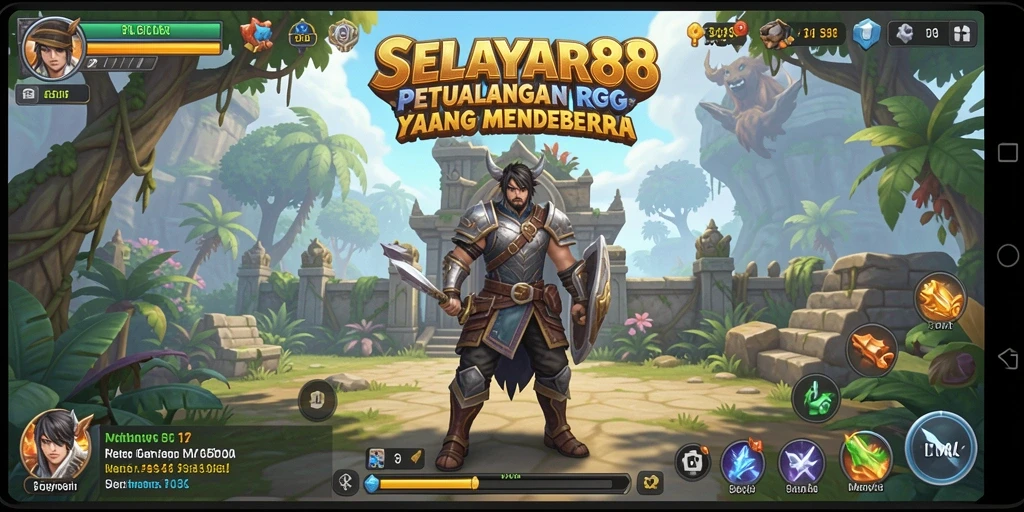 Gameplay RPG yang mendebarkan dengan grafis menawan.