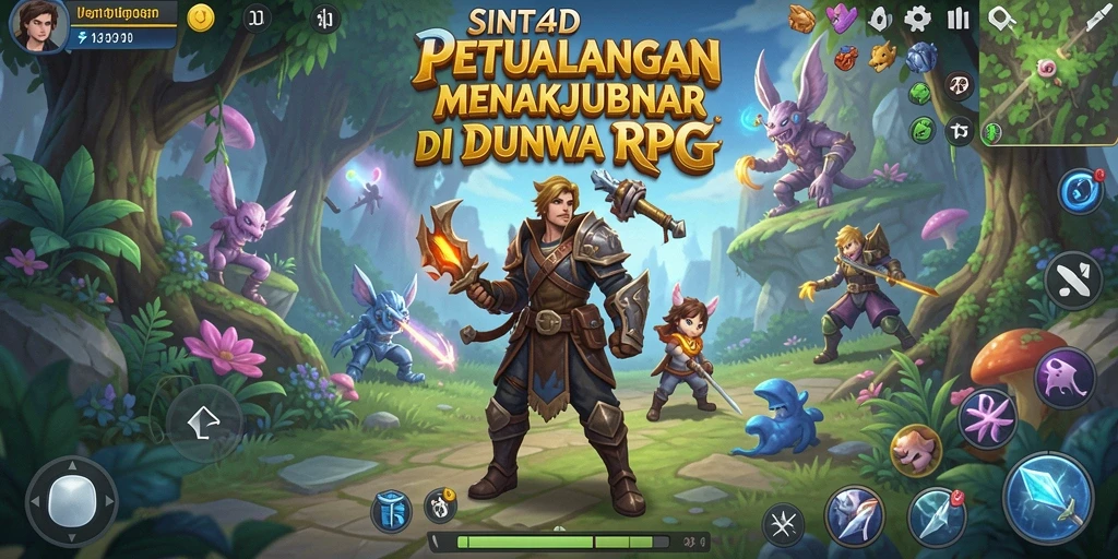 Tampilan gameplay <strong>SINTE4D</strong> yang memukau dan seru.