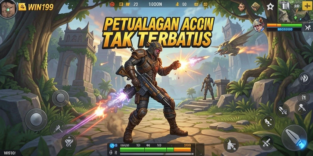 Tampilan gameplay menarik dari game aksi WIN199 yang penuh tantangan.